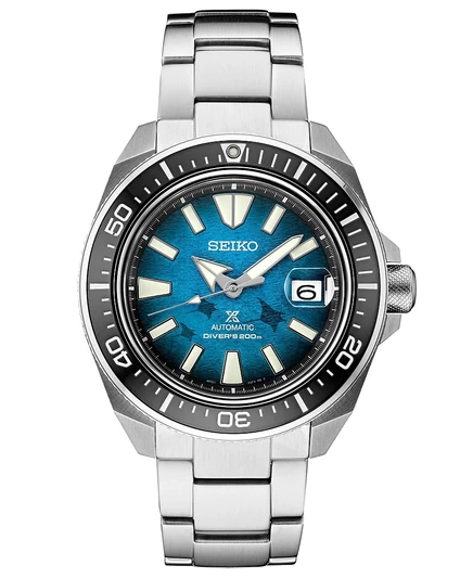 Мужские автоматические часы Prospex Manta Ray Diver из нержавеющей стали Seiko, 44 мм, Специальная серия