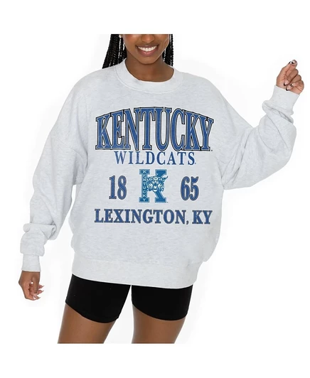 Женская флисовая толстовка Gameday Couture Kentucky Wildcats, серая