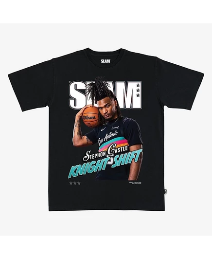 Унисекс футболка Slam Stephon Castle San Antonio Spurs, черная