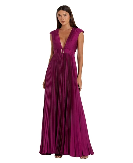 Женское платье Mac Duggal Ieena сатиновое, розовое