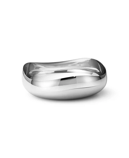 Сервировочная миска Georg Jensen Cobra, малая, серебристая