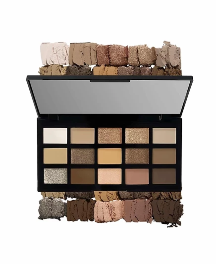 Laura Geller Beauty The Casual Collection Gold Standard 15 теней для век с разными оттенками, 0,05 унции.