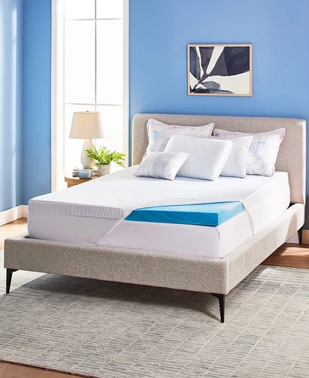 Топпер Serta Soothing Cool 3″, California King, синий