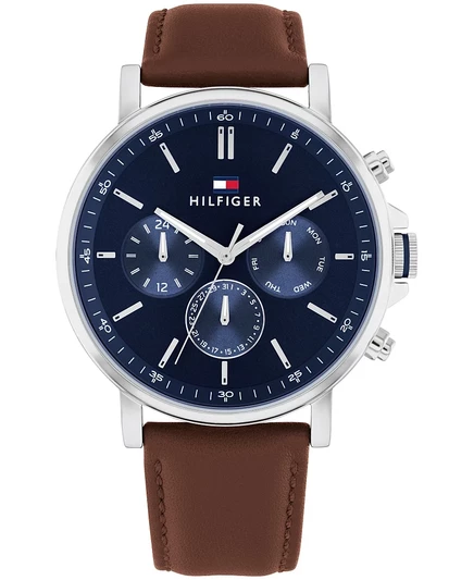 Мужские часы Tommy Hilfiger Multifunction 43 мм, коричневые