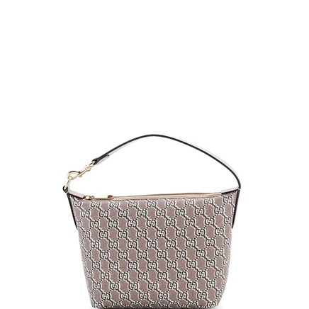 Женская сумка через плечо Gucci Super Mini Ophidia, коричневая