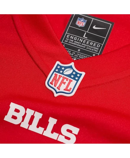 Мужская футболка Nike Keon Coleman Red Buffalo Bills для альтернативной игры red