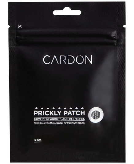 Пластырь от прыщей с микроиглами Cardon, 9 цветных пластырей