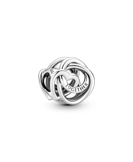 Подвеска Pandora Family Always Encircled Heart, серебро 925