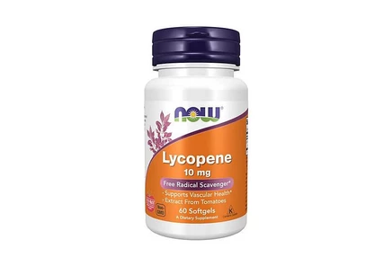 Добавка NOW Foods Lycopene 10 мг, 60 гель-капсул