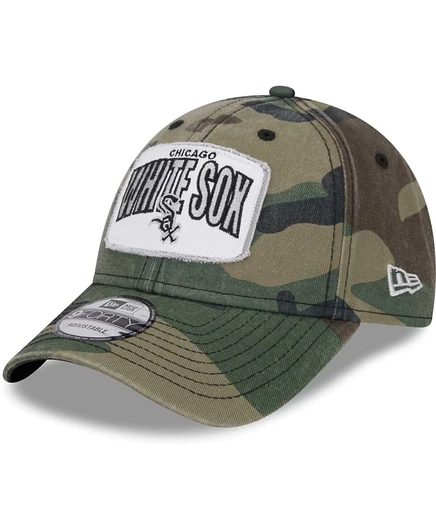 Мужская камуфляжная кепка New Era Chicago White Sox Gameday с регулируемой длиной 9 футов multi