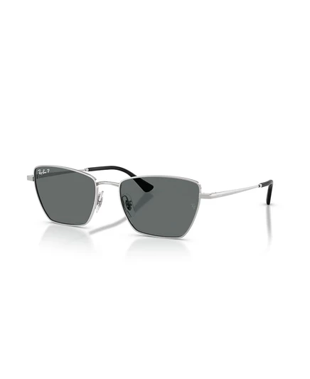 Солнцезащитные очки Ray-Ban Унисекс с поляризацией, серебристый RB3783