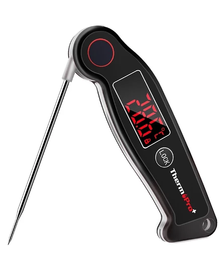 Цифровой термометр ThermoPro TP19W водостойкий, черный