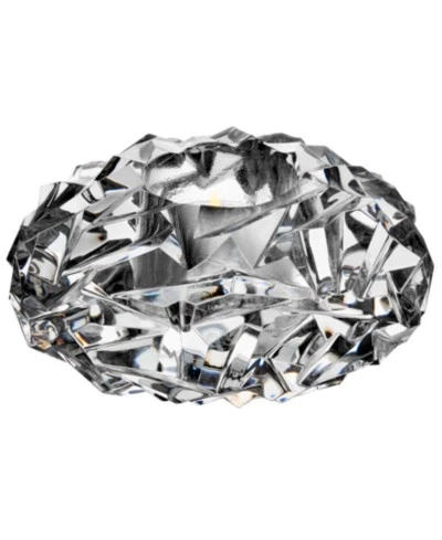 Подсвечник Orrefors Carat маленький, белый