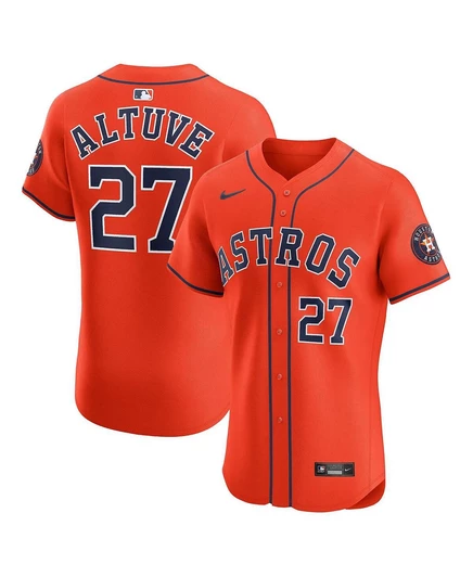 Мужское джерси Nike Jose Altuve, оранжевое
