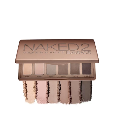 Палитра матовых нейтральных теней для век Urban Decay Naked2 Basics коричнево-бежевая
