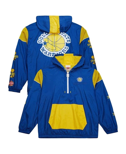 Унисекс анорак Mitchell & Ness Hardwood Classics OG 3.0, синий