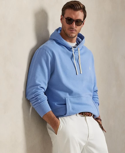 Мужское худи Polo Ralph Lauren Fleece, синее