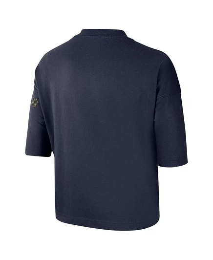 Женская футболка свободного покроя Nike Navy Golden State Warriors 2024/25 City Edition, облегающая фигуру navy