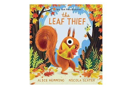 Книга «Похититель листьев» Alice Hemming, белая