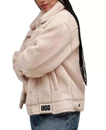 Женская флисовая куртка дальнобойщика Frankie Sherpa от UGG natural