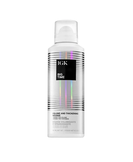 Мусс для придания объема и утолщения волосам IGK Hair Big Time без окрашивания
