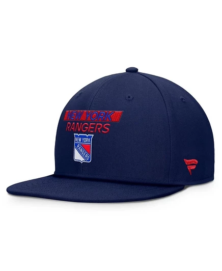 Мужская кепка Fanatics New York Rangers Authentic Pro Prime регулируемая, тёмно-синяя