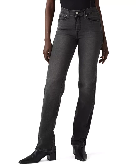 Женские прямые облегающие джинсы Levi's черного цвета alternate reality