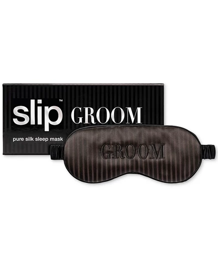 Маска для сна Slip Pure Silk Bridal шелковая, черная