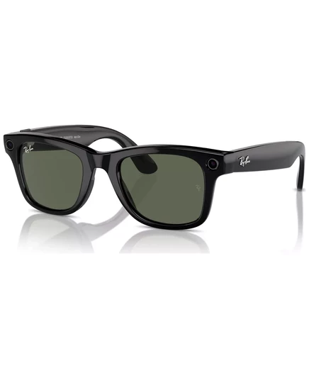  Солнцезащитные очки Meta Wayfarer для мужчин с искусственным интеллектом, RW4006 black