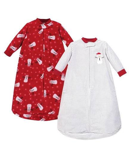 Спальники для младенцев Hudson Baby, Санта, снеговик