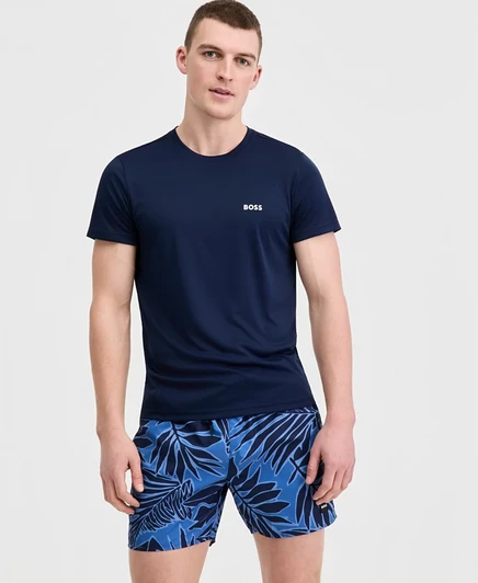 Мужской рашгард Hugo Boss BOSS с UV-защитой, синий