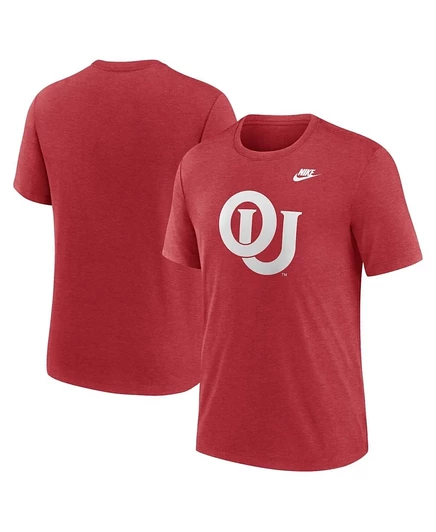 Мужская футболка Nike Oklahoma Sooners Blitz Evergreen, красная