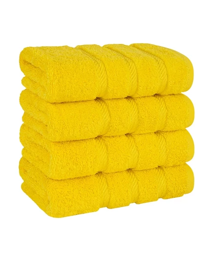 Набор полотенец American Soft Linen Edison, 4 шт., желтый