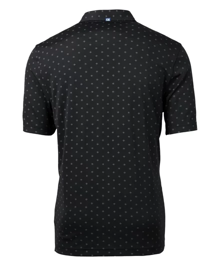 Мужское поло Cutter & Buck Virtue Eco Pique, черное