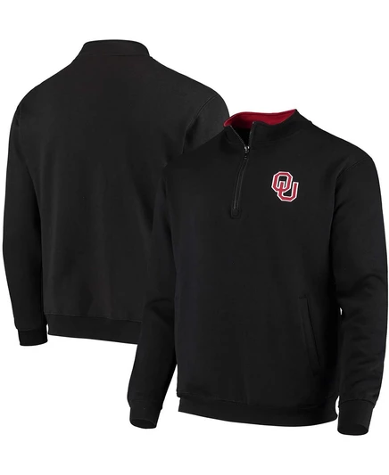 Мужская куртка Colosseum Oklahoma Sooners с логотипом, черная