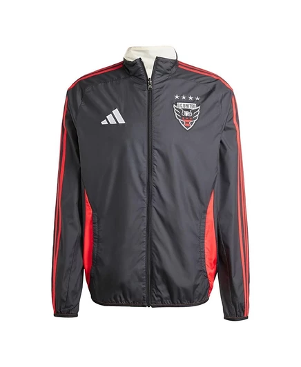Мужская куртка adidas d.c. united 2025 anthem двусторонняя, разноцветная