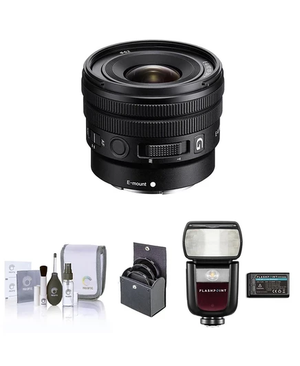 Объектив Sony E 10–20 мм F4 PZ G, комплект