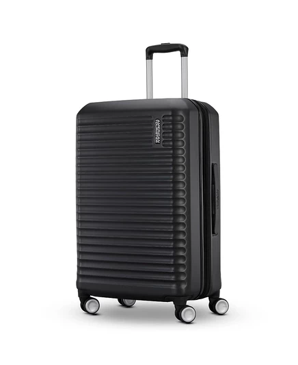 Чемодан American Tourister Stratum 3.0 средний 24″ жесткий, черный