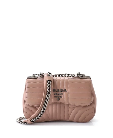 Женская сумка Pre-Owned Prada Diagramme, розовая