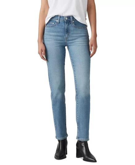  Прямые джинсы с высокой посадкой ® Plus Size 724 eternal indigo mid