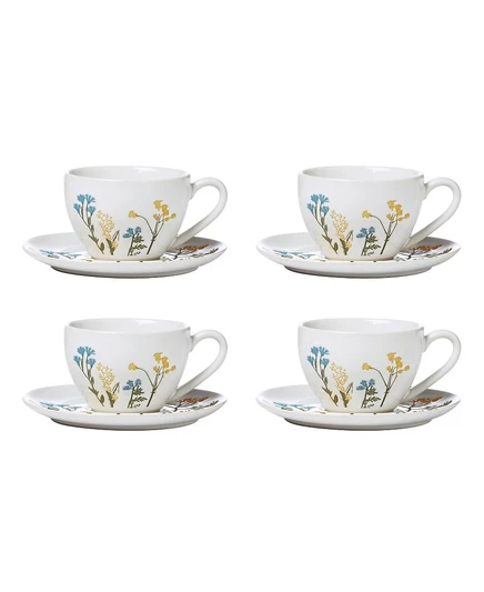 Набор для эспрессо Lenox Wildflowers 4 шт., белый