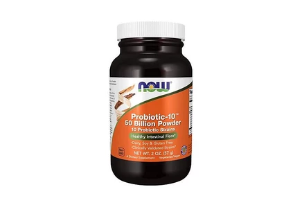 Пробиотик NOW Foods Probiotic-10, 57 г
