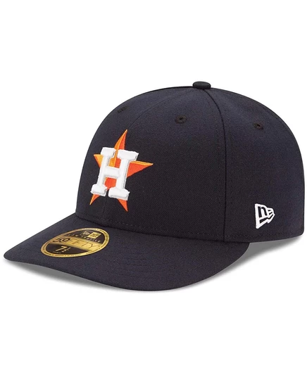 Мужская кепка New Era 59FIFTY Astros, темно-синяя