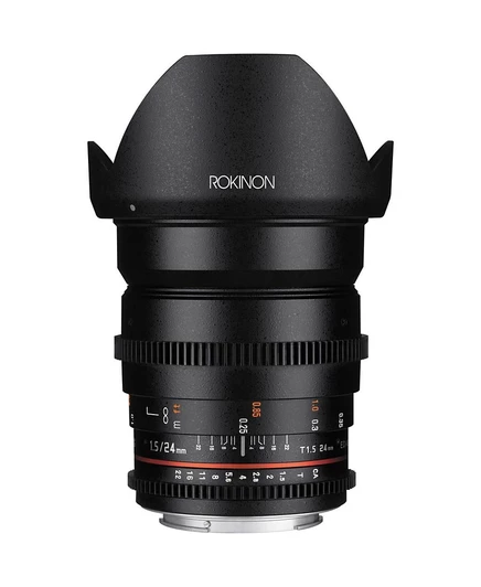 Объектив Rokinon 24 мм T1.5 Cine DS для Canon EF, черный