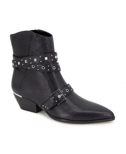  Пинетки на шайеннской шпильке для лодыжек black leather