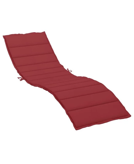 Подушка для шезлонга vidaXL 78.7″×19.7″×1.2″, винный