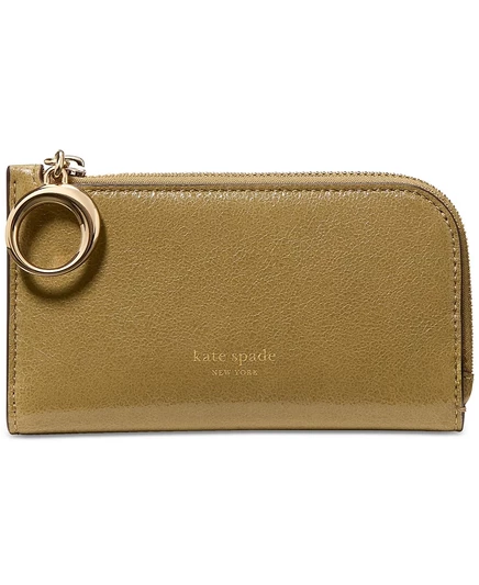 Женский кошелек Kate Spade Halo лакированная кожа, зеленый