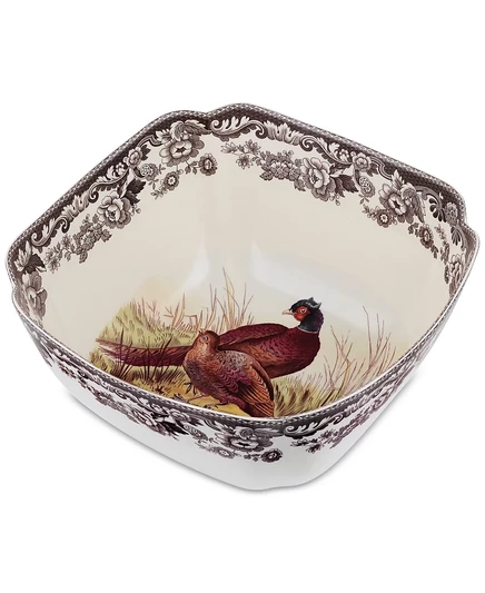 Сервировочная миска Spode Woodland, коричневая