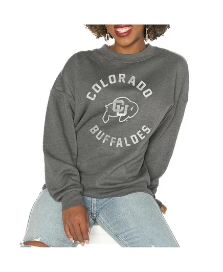 Женский свитшот Gameday Couture Good Vibes Colorado, серый