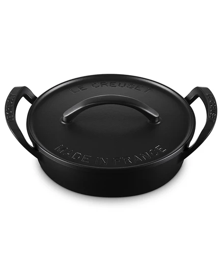 Кастрюля Le Creuset Alpine Outdoor Collection из эмалированного чугуна емкостью 3,5 литра черного цвета